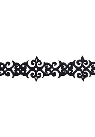 Chrisanne Clover Tribal Metallic Ribbon